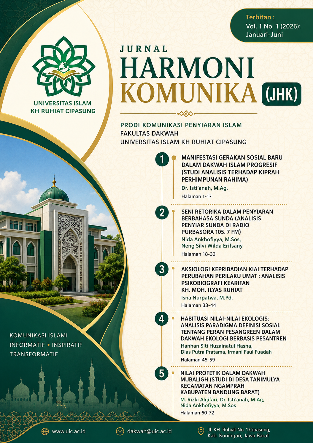 					Lihat Vol 1 No 1 (2026): Januari-Juni
				